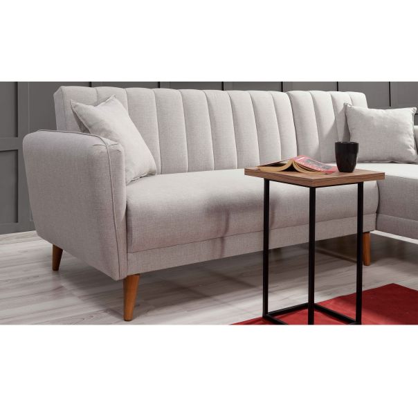 ATELIER DEL SOFA Ugaona garnitura Aqua, desna, krem - 867UNQ1430