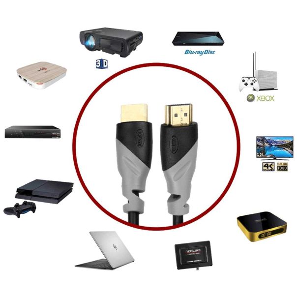 REDLINE HDMI kabl 20.0 met - HG-2000 - 11872