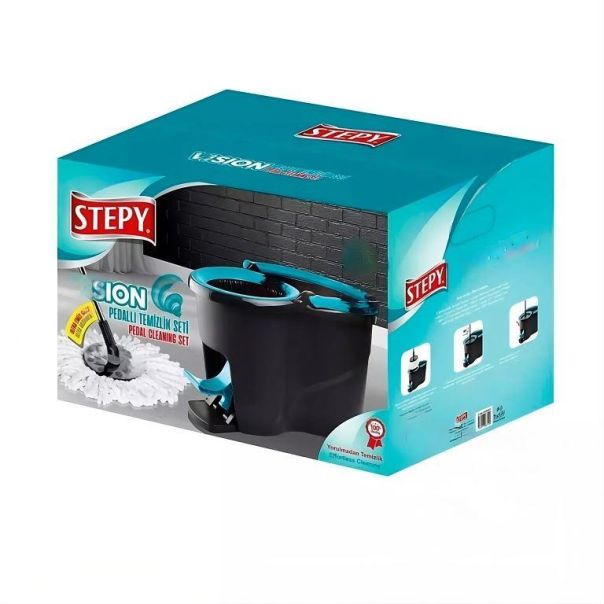 Stepy Vision Set – Rotacioni mop sa kantom i pedalom - HMHST0001