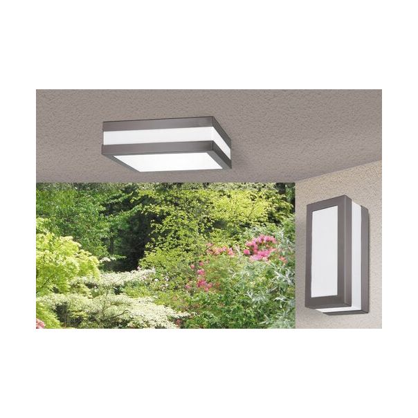 Rabalux Spoljna plafonska rasveta Stuttgart E27 2x MAX 11W antracit siva (8685) - 8685