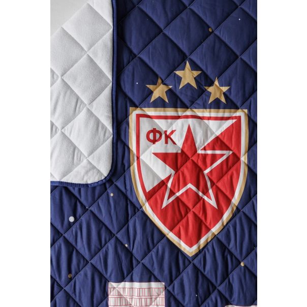 CRVENA ZVEZDA Prekrivač 140x200cm, znamenitosti grada - 869-1