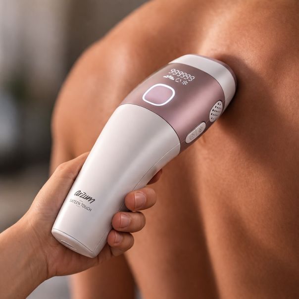 Arzum AR5176-0200 Sateen Touch IPL Epilator: 999.999 pulseva za bezbolno uklanjanje dlačica - EP2975583