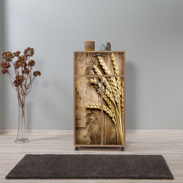 HANAH HOME Komoda za kuhinju Kiler - 735, svetlo braon - 869VEL4505