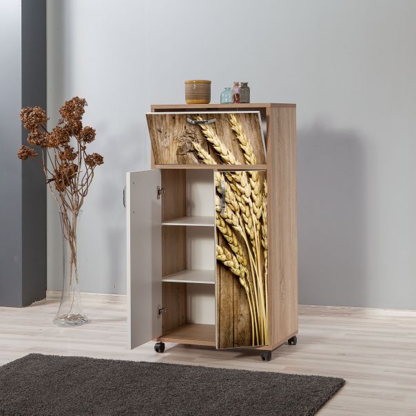 HANAH HOME Komoda za kuhinju Kiler - 735, svetlo braon - 869VEL4505