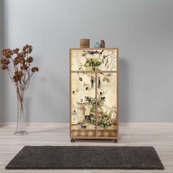 HANAH HOME Komoda za kuhinju Kiler - 737, svetlo braon - 869VEL4507