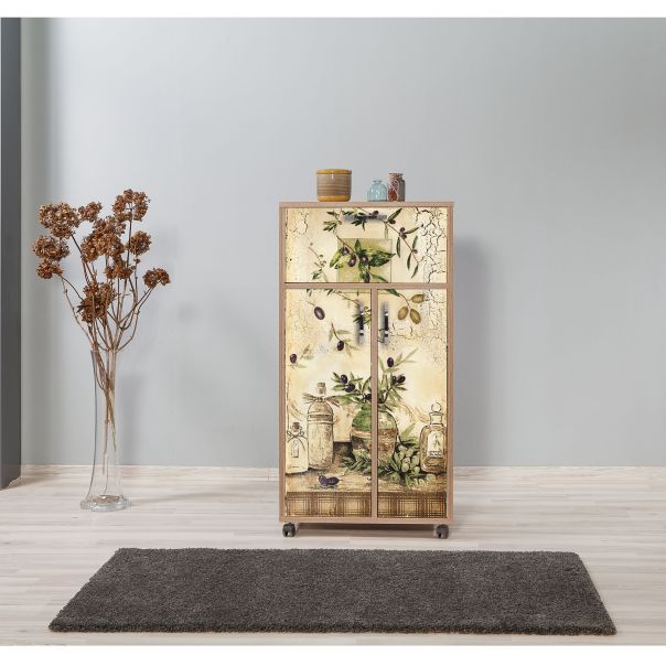 HANAH HOME Komoda za kuhinju Kiler - 737, svetlo braon - 869VEL4507