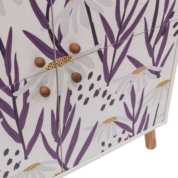 HANAH HOME Komoda za dnevnu sobu Multilüx Daisy, bela - 869VEL4516