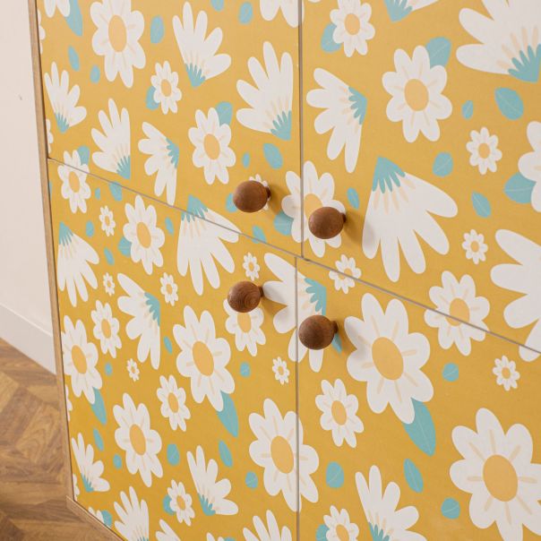 HANAH HOME Komoda za dnevnu sobu Multilüx Posy, svetlo braon - 869VEL4521