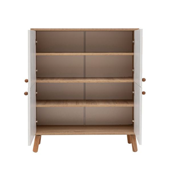 HANAH HOME Komoda za dnevnu sobu Multilüx Posy, svetlo braon - 869VEL4521