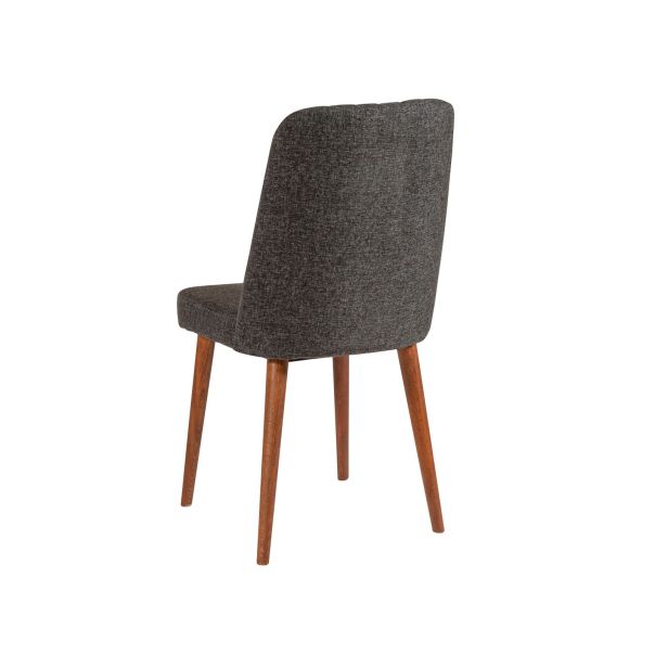 HANAH HOME Trpezarijski set Vina 1053, antracit/braon - 869VEL5128