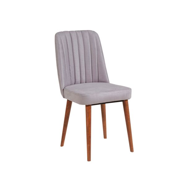 HANAH HOME Set trpezarijski sto i stolice Vina, braon/siva - 869VEL5141