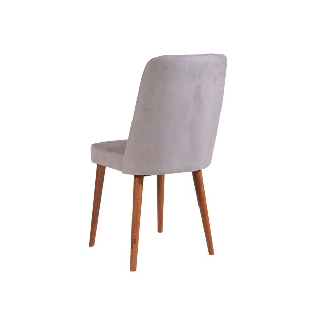 HANAH HOME Set trpezarijski sto i stolice Vina, braon/siva - 869VEL5141
