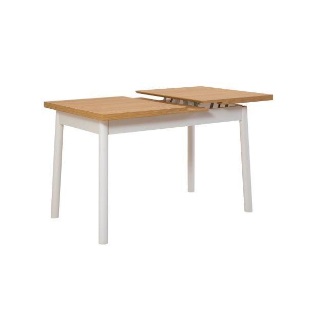HANAH HOME Trpezarijski sto Oliver open, bela/braon - 869VEL8106