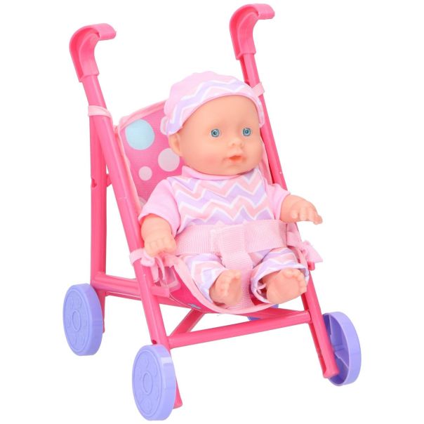 My Baby & Me bebi lutka 20 cm sa kolicima - EP3150948