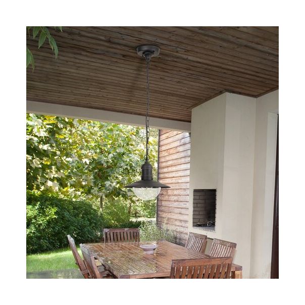 Rabalux Spoljna visilice Oslo E27 1x MAX 60W crna (8717) - 8717