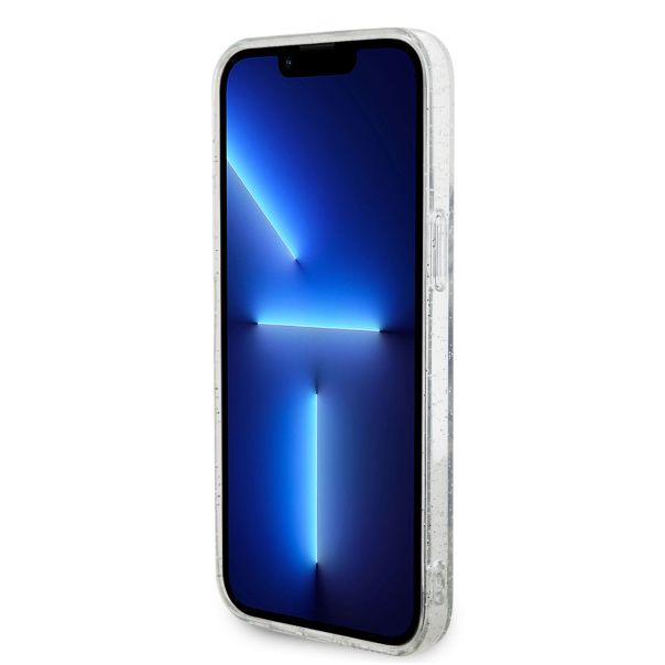 LICENSED KARL LAGERFELD maska za iPhone 15 Pro Max MAGSAFE IML KC, providna/gliter - KLHMP15XHGKCNOT