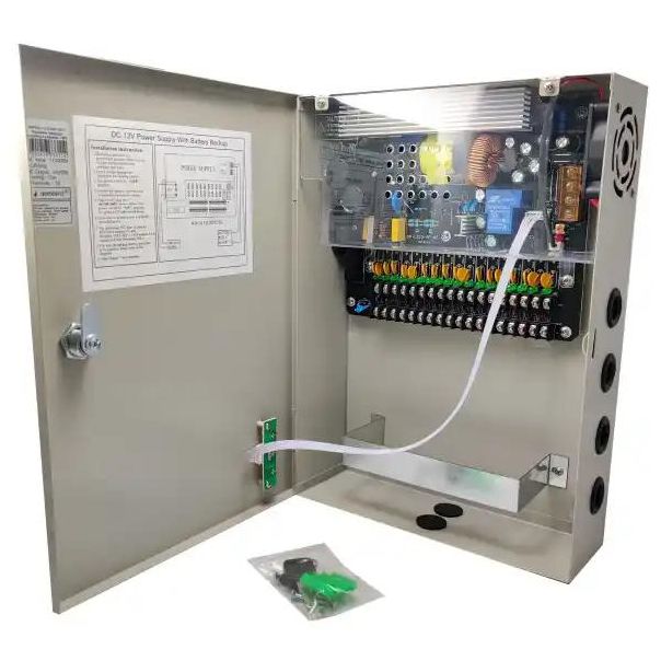 GEMBIRD NAPRKU-12V/20A-18CH Napajanje u kutiji sa opcijom UPS (bez baterije) - 42930-1