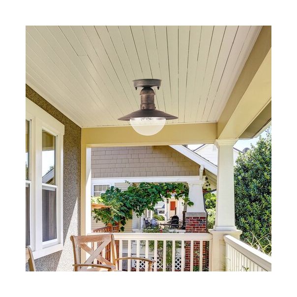 Rabalux Spoljna plafonska rasveta Oslo E27 1x MAX 60W antično zlato (8736) - 8736-1