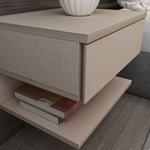 HANAH HOME Zidna noćna polica Vivid, bež - EP3057245