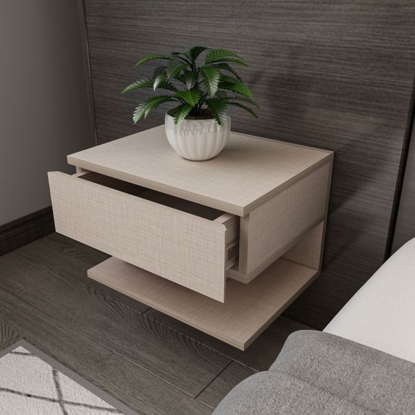 HANAH HOME Zidna noćna polica Vivid, bež - EP3057245