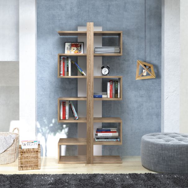 HANAH HOME Polica za knjige Ionis, svetlobraon - 875ZNA3644