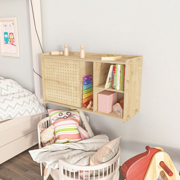 HANAH HOME Zidna polica Fore, svetlobraon - 875ZNA4642