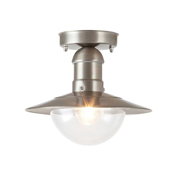 Rabalux Spoljna plafonska rasveta Oslo E27 1x MAX 60W brušeni hrom (8763) - 8763