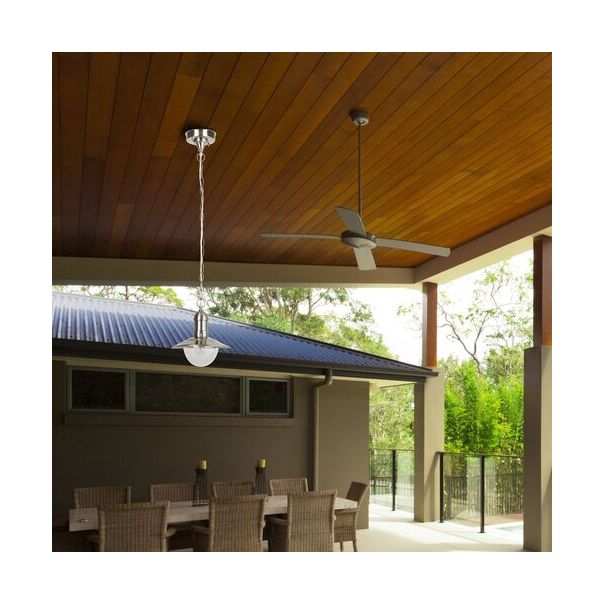 Rabalux Spoljna visilice Oslo E27 1x MAX 60W brušeni hrom (8764) - 8764