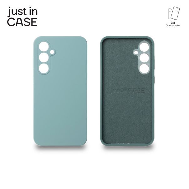 JUST IN CASE Maska 2u1 Extra case MIX PLUS za Samsung S23 FE, zelena - MIXPL223GN