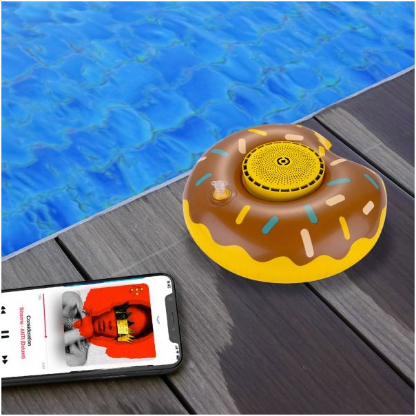CELLY Bežični Bluetooth zvučnik vodootporni POOLDONUTS, krofna - POOLDONUTS