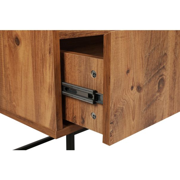 HANAH HOME TV komoda Lupin 140, braon - 878ALM3005