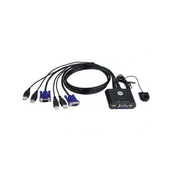 NEDIS CS22U-AT ATEN 2-port USB KVM switch sa kablovima - 87950