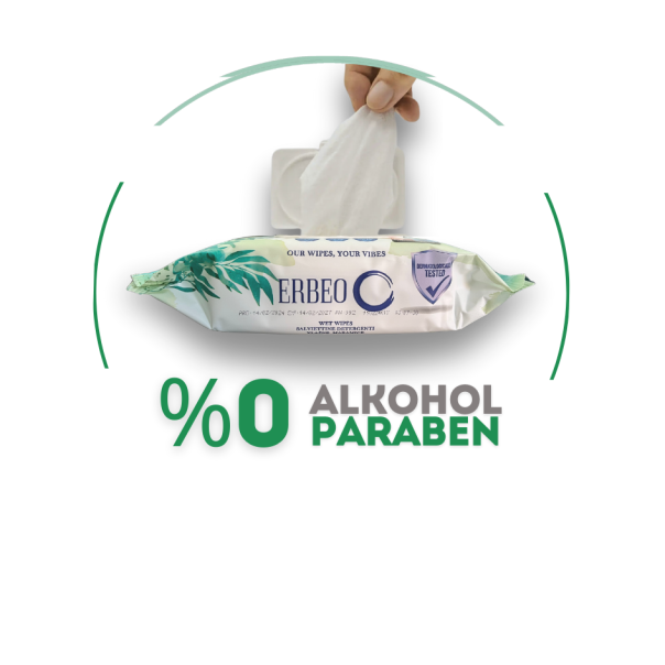 ERBEO Vlažne maramice Sensitive, 72 komada, 20 pakovanja - M20-EBWPST722405