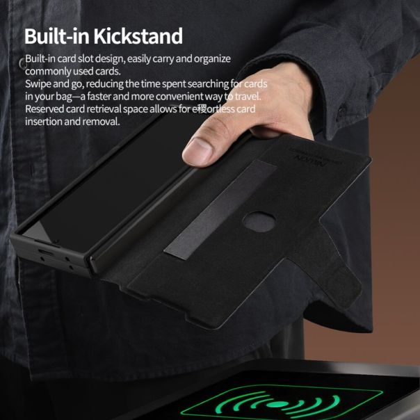 Maska za Samsung F966B Galaxy Z Fold 7 crna Nillkin Aoge - 620255