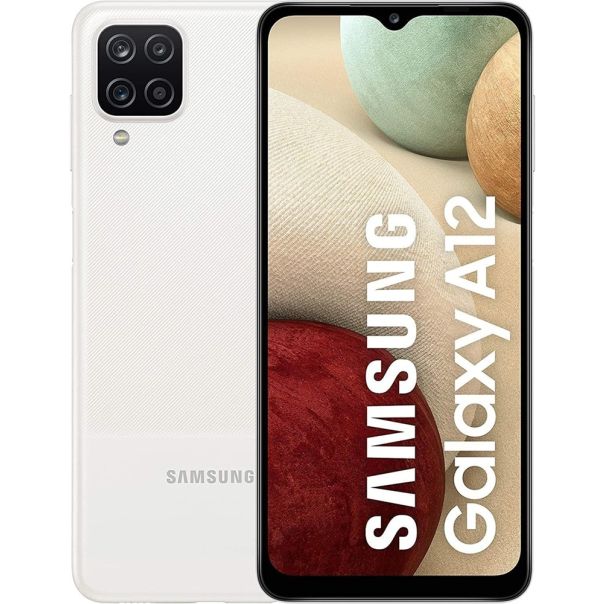 Refabrikovan Samsung Galaxy A12 4/64GB White DS 4G Grade-B - RFB_8806090828065_B