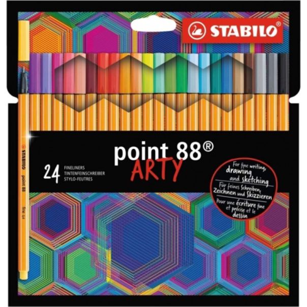 STABILO Fineliner Point 88 Arty, set 1/24 - MC2528960