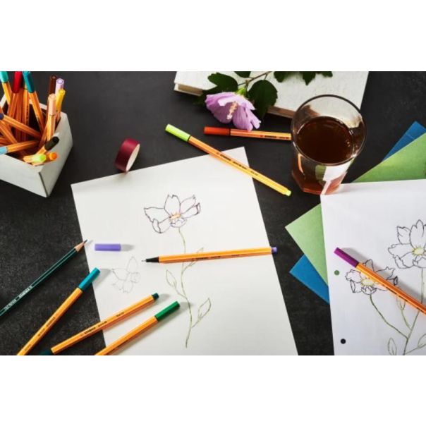 STABILO Point 88 tanki flomaster rollerset 1/25 - MC8825-071-20