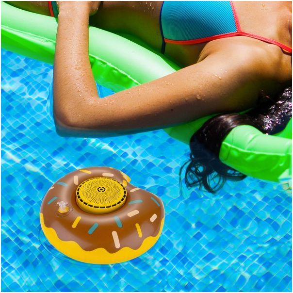 CELLY Bežični Bluetooth zvučnik vodootporni POOLDONUTS, krofna - POOLDONUTS
