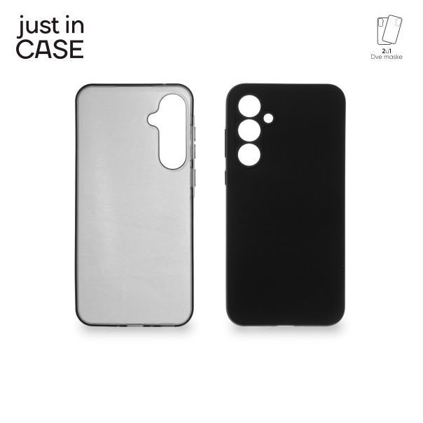 JUST IN CASE Maska 2u1 Extra case MIX za Samsung Galaxy A35, crna - MIX227BK