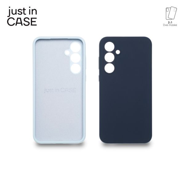 JUST IN CASE Maska 2u1 Extra case MIX PLUS za Samsung Galaxy A35, plava - MIXPL227BL