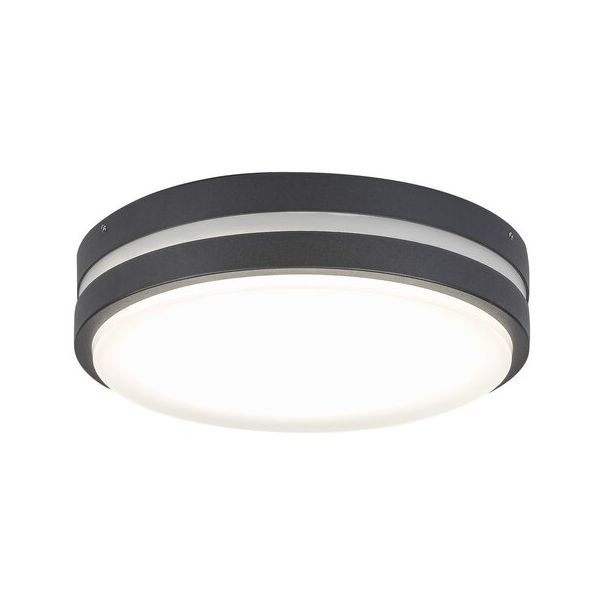 Rabalux Spoljna plafonska rasveta Hamburg LED 12W antracit siva (8848) - 8848