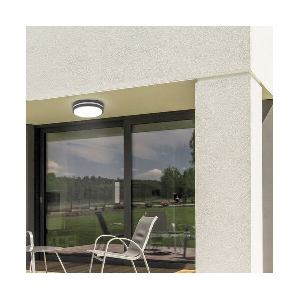 Rabalux Spoljna plafonska rasveta Hamburg LED 12W antracit siva (8848) - 8848