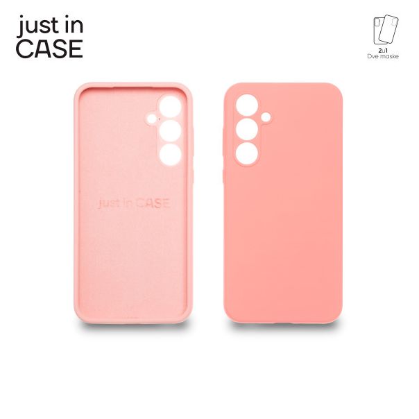 JUST IN CASE Maska 2u1 Extra case MIX PLUS za Samsung Galaxy A35, roza - MIXPL227PK