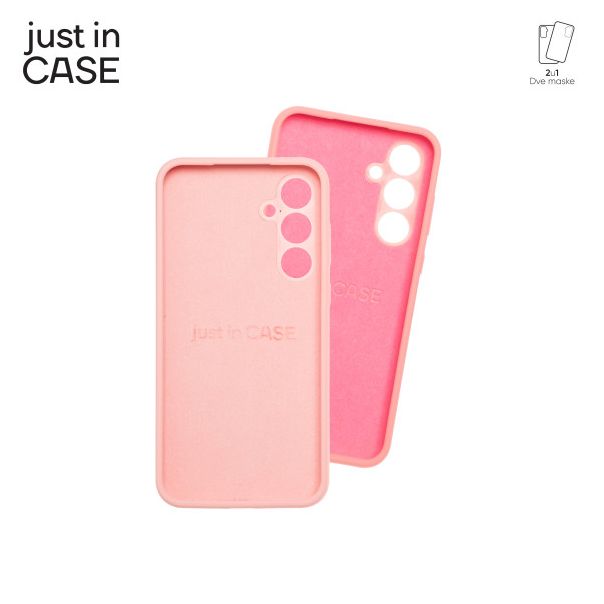 JUST IN CASE Maska 2u1 Extra case MIX PLUS za Samsung Galaxy A35, roza - MIXPL227PK