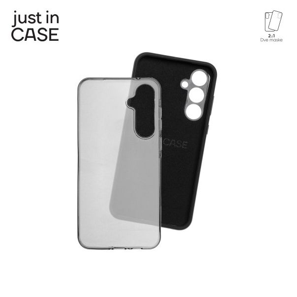 JUST IN CASE Maska 2u1 Extra case MIX za Samsung Galaxy A55, crna - MIX228BK