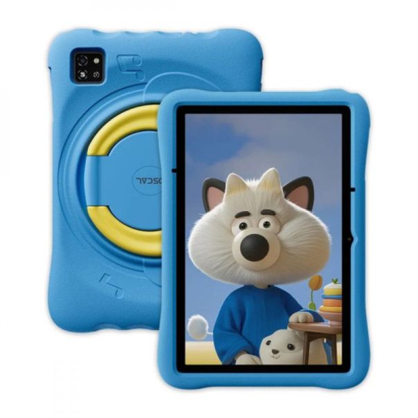 OSCAL Tablet Pad 60 Kids 10.1 HD+/A523 OC/4+4GB/128GB/5100mAh/Wi-Fi/5+8MP/Blue - 43988