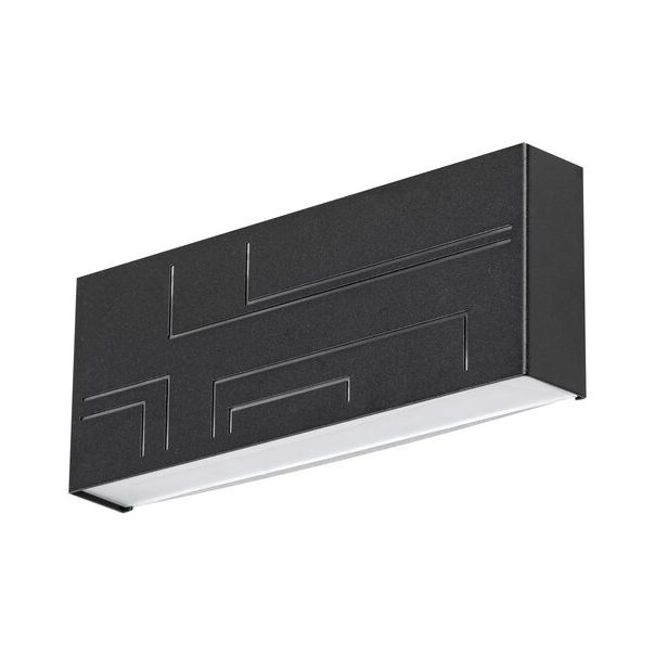 Rabalux Spoljna zidna rasveta Maribor LED 12W crna (8873) - 8873-1