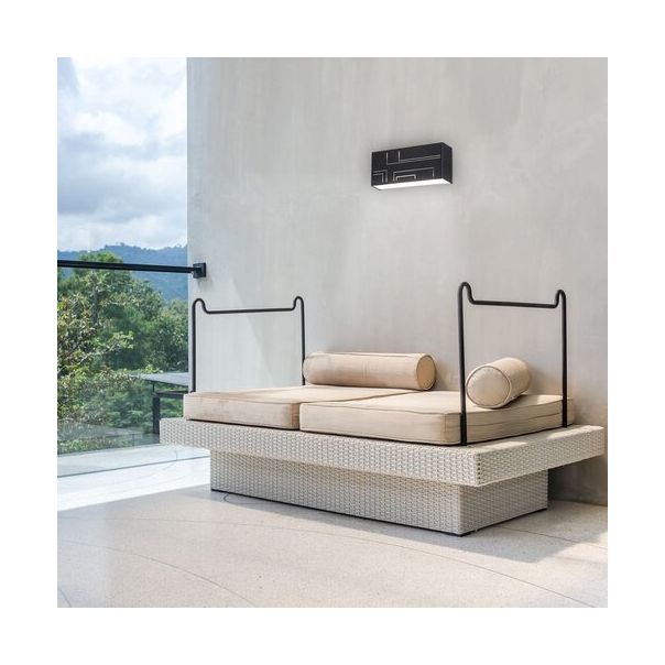 Rabalux Spoljna zidna rasveta Maribor LED 12W crna (8873) - 8873-1