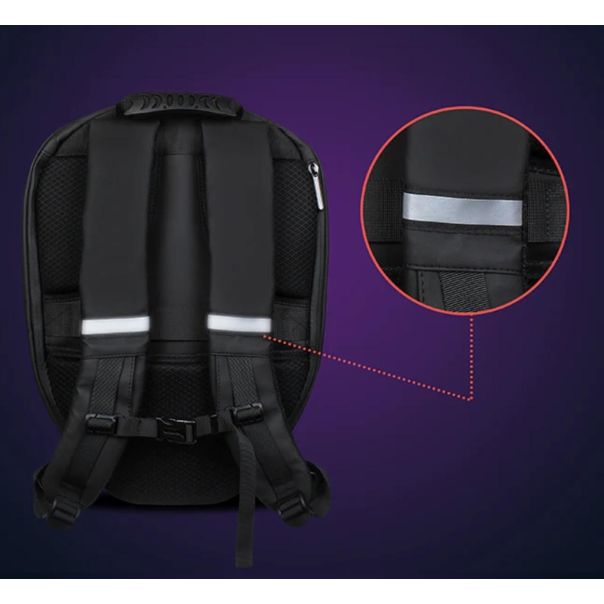 PAUN LED Ranac Iron Man, Crni - 888-C