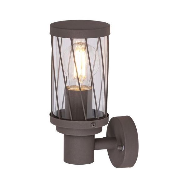 Rabalux Spoljna zidna rasveta Budapest E27 1x MAX 40W braon (8888) - 8888